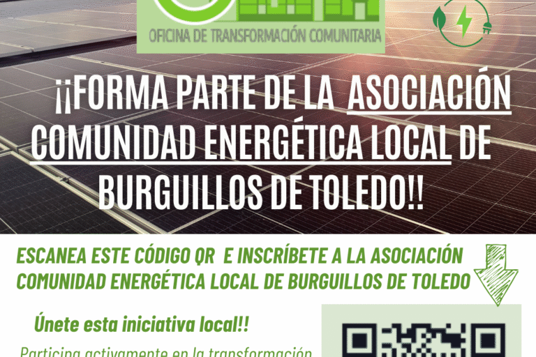 Burguillos de Toledo constituye oficialmente su Comunidad Energética Local